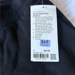 Scuba High-Rise Short 5’